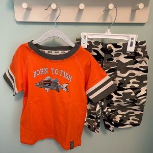 Bass Creek Outfitters Born To Fish Matching Set